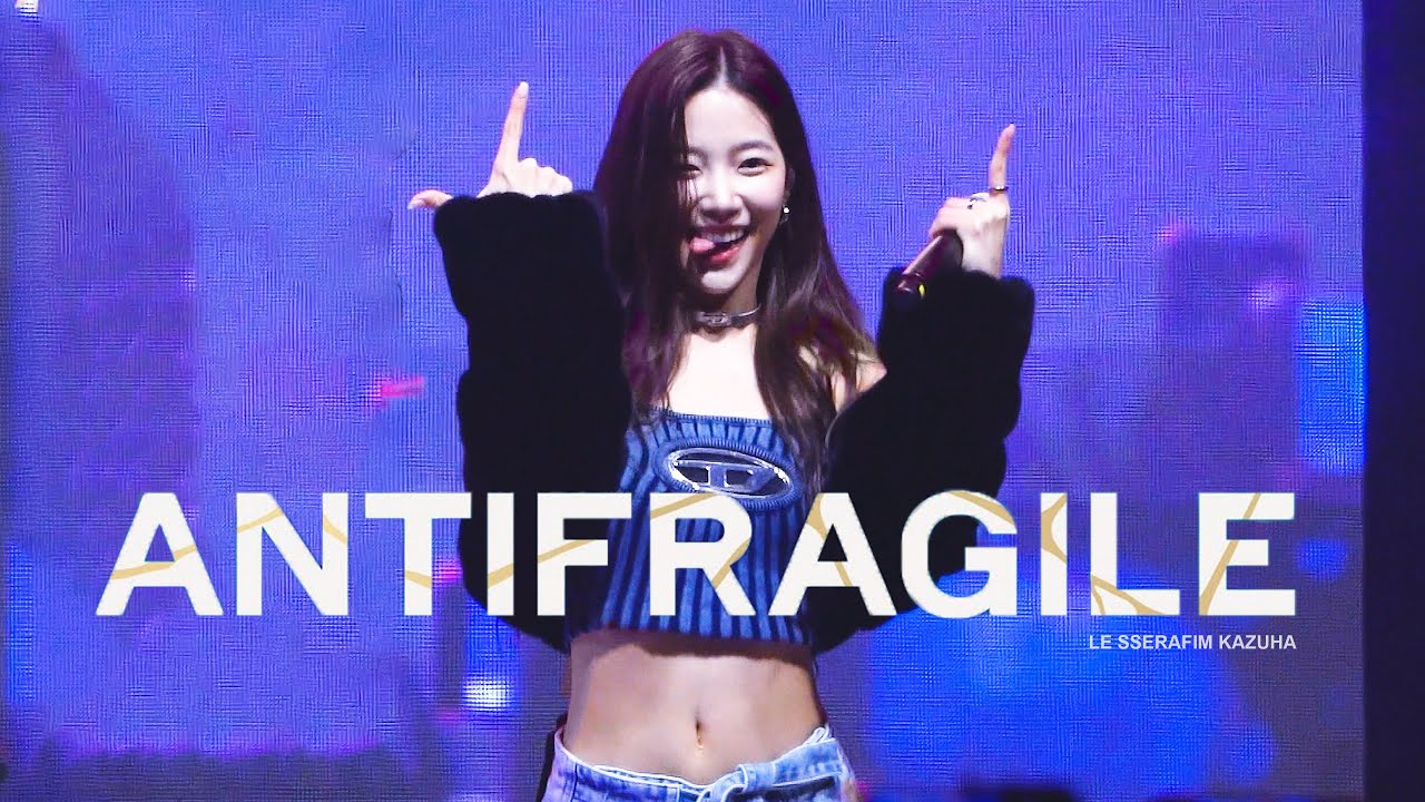 221027 르세라핌(LE SSERAFIM) 단국대(DKU) 카즈하(KAZUHA) ANTIFRAGILE 직캠 by 김이모 - 4K