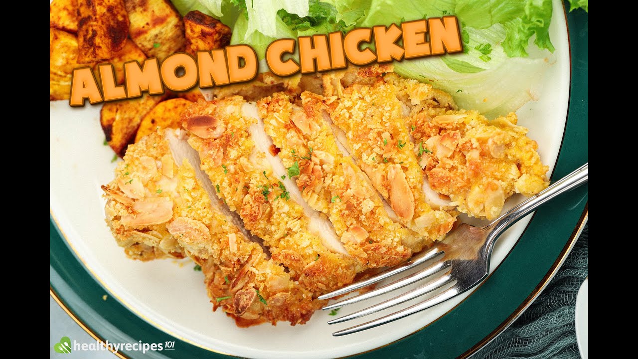 Almond Chicken Recipe: Crispy Chicken Goodness Ready in 35 minutes #healthyrecipes101
