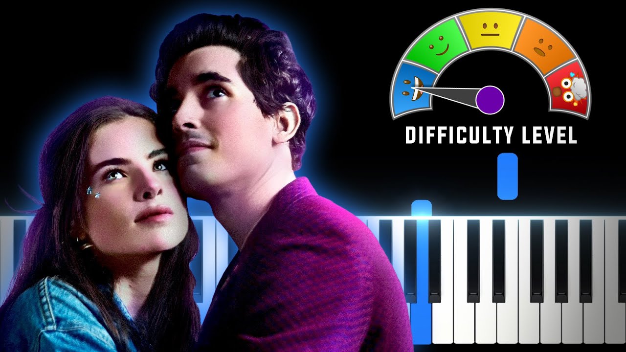 Beyond the Universe (English Version) - Giulia Be | EASY Piano Tutorial + Sheet Music (PDF)