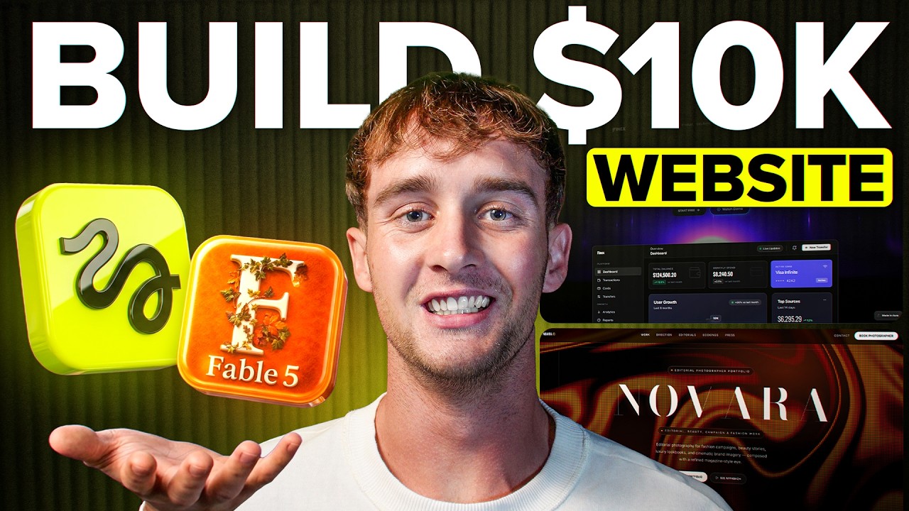 Build $10,000 Websites Using Claude Code + Higgsfield AI