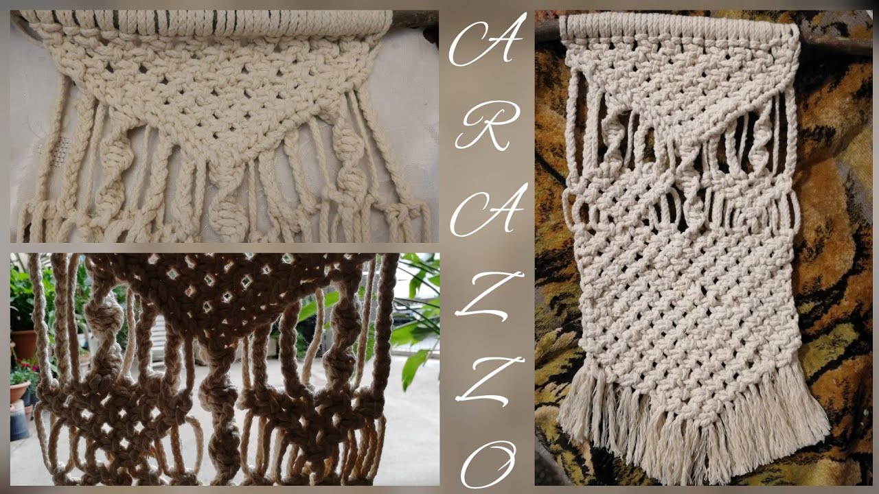 FAI DA TE: Come realizzare un Arazzo in Macram&eacute;