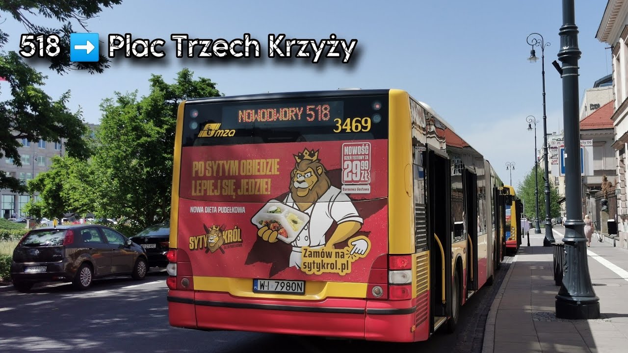[🚍] MAN NG363 Lion's City G #3469 [MZA Warszawa] - linia 518