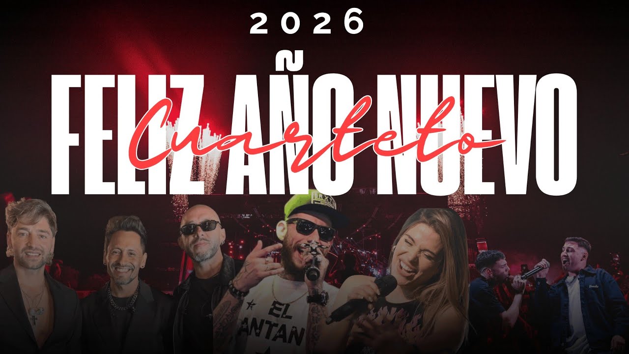 CUARTETO para BAILAR Año Nuevo 2026 🥂 MIX Fiesta Total con Kiron