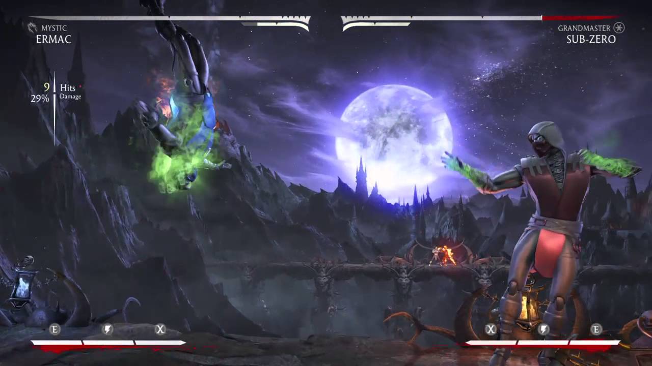 Mortal Kombat X: Ermac 39 % [Mystic] Combo!