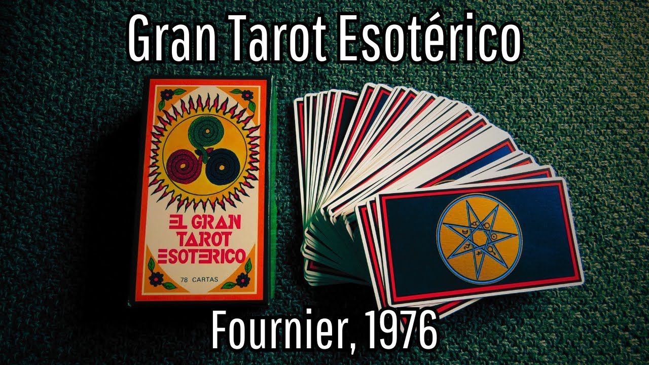 Gran Tarot Esotérico - Fournier, 1976 - RESEÑA