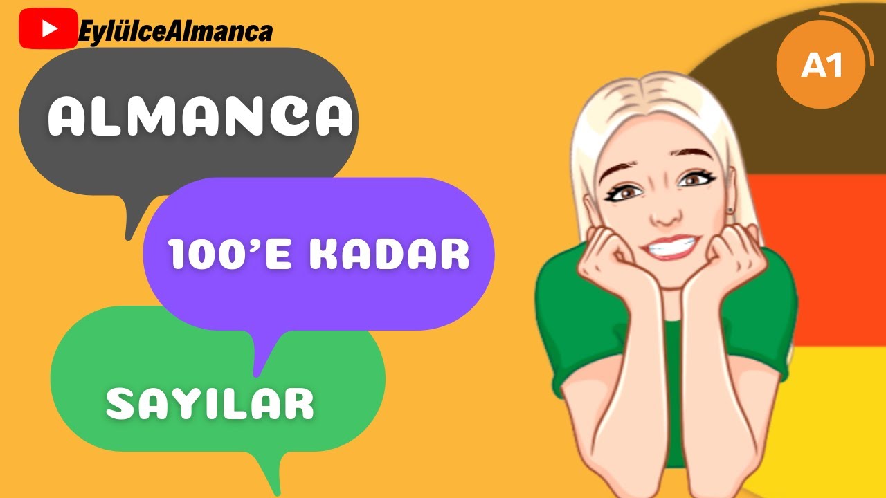 5. DERS - Almanca A1/ Almanca 100 e kadar Sayılar  ve Okunuşları / die Zahlen