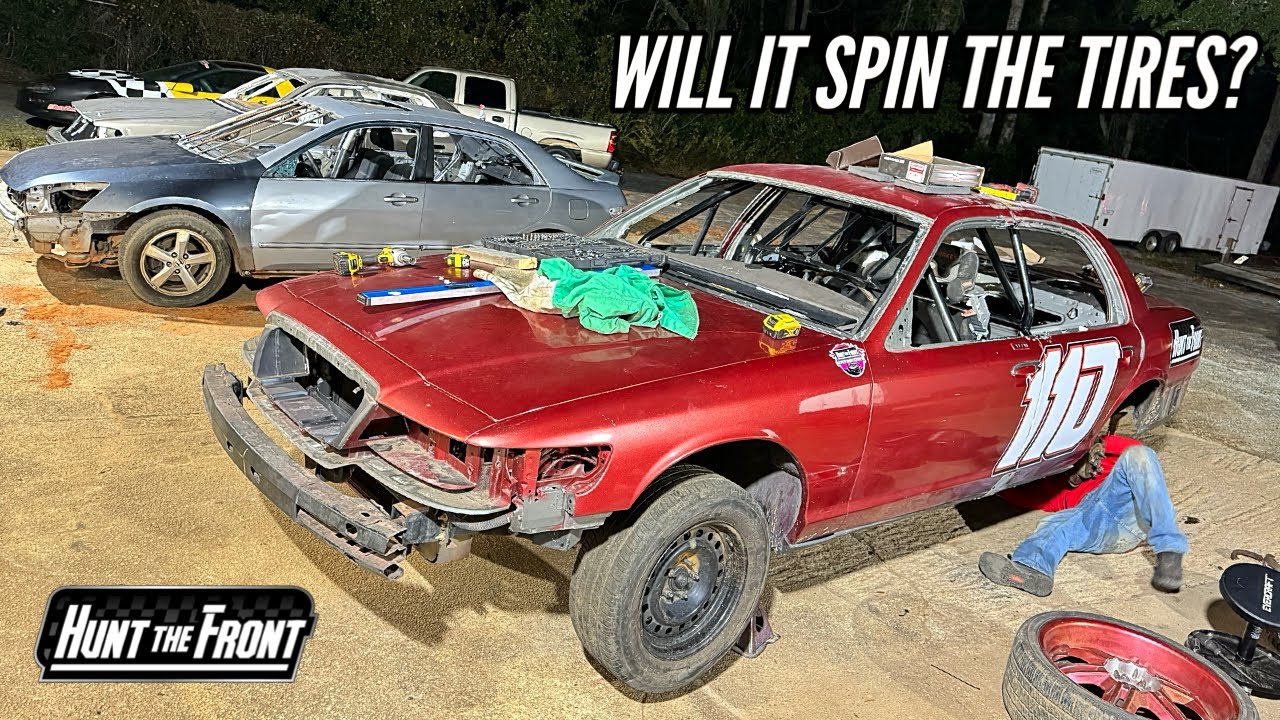 Joseph Gets a Surprise Race Car and Our Grand Marquis Reattempts a Burnout!