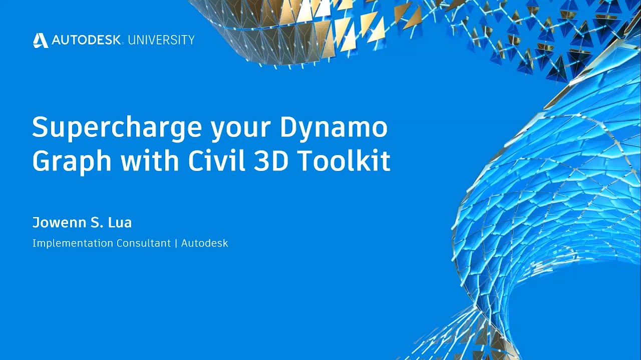 [DYNAMO] - Turbine seu gráfico Dynamo com o Civil 3D Toolkit