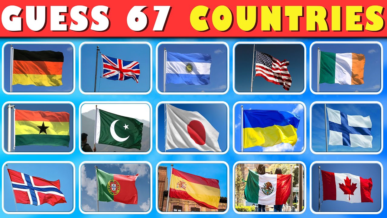 Can You Guess These Countries by Their Flags?? General Knowledge Trivia Quiz