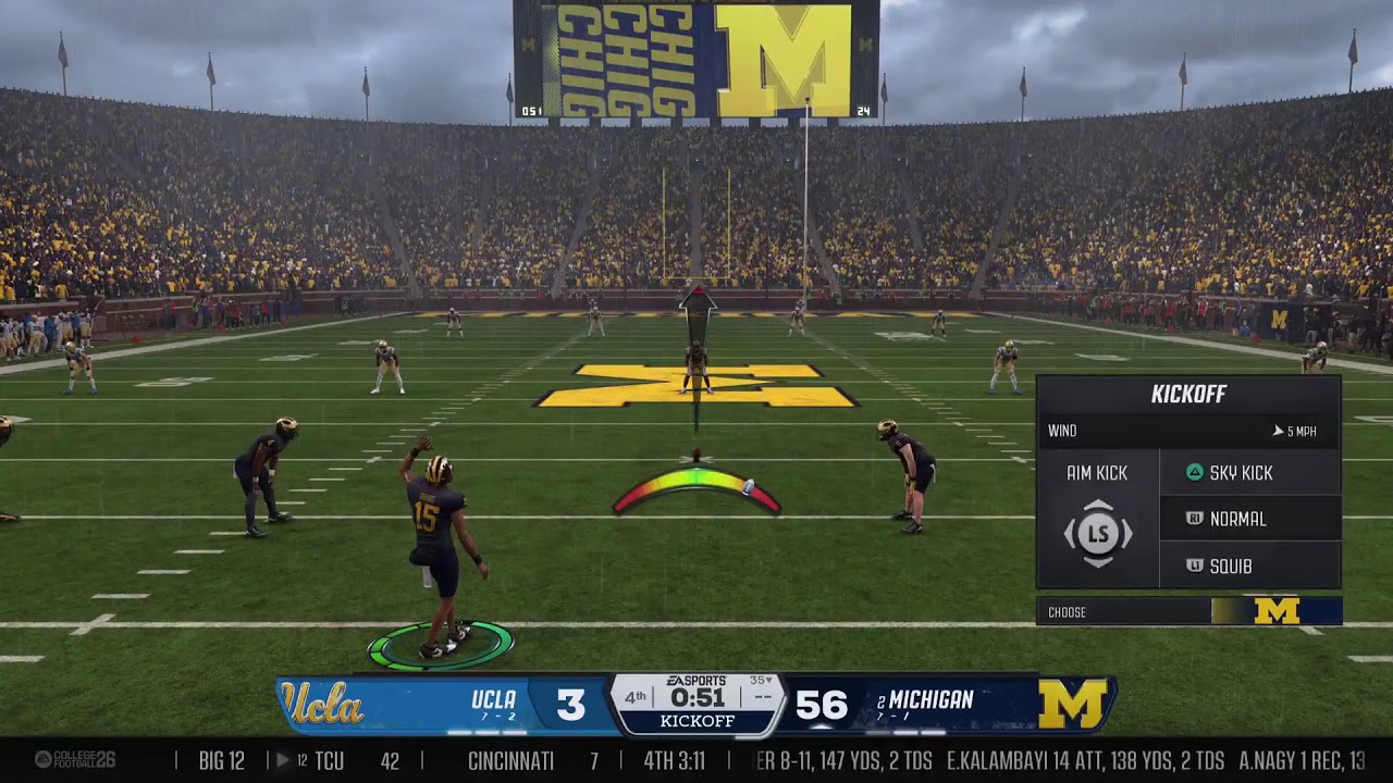 Michigan vs UCLA