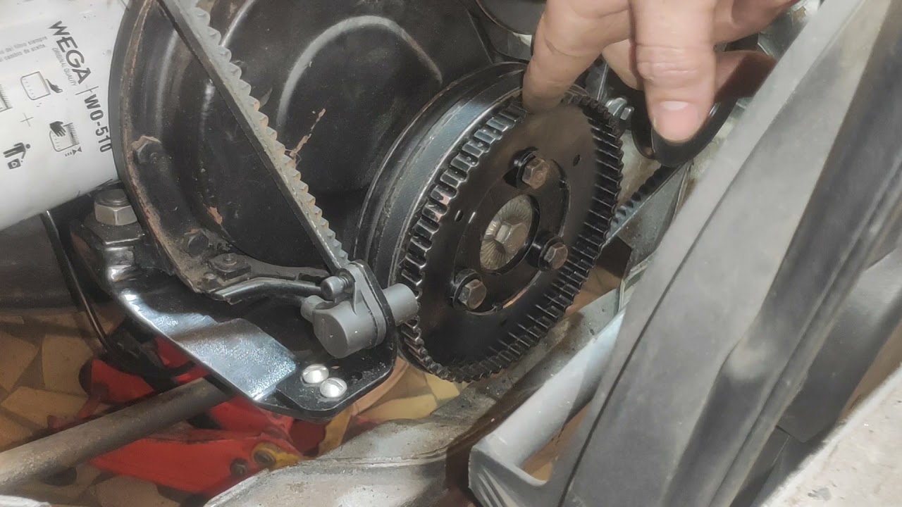 Adaptando roda fônica no Opala.