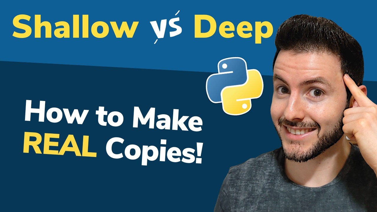 Shallow Copy vs Deep Copy in Python | How to Create a Copy of a List in Python | Copy Module
