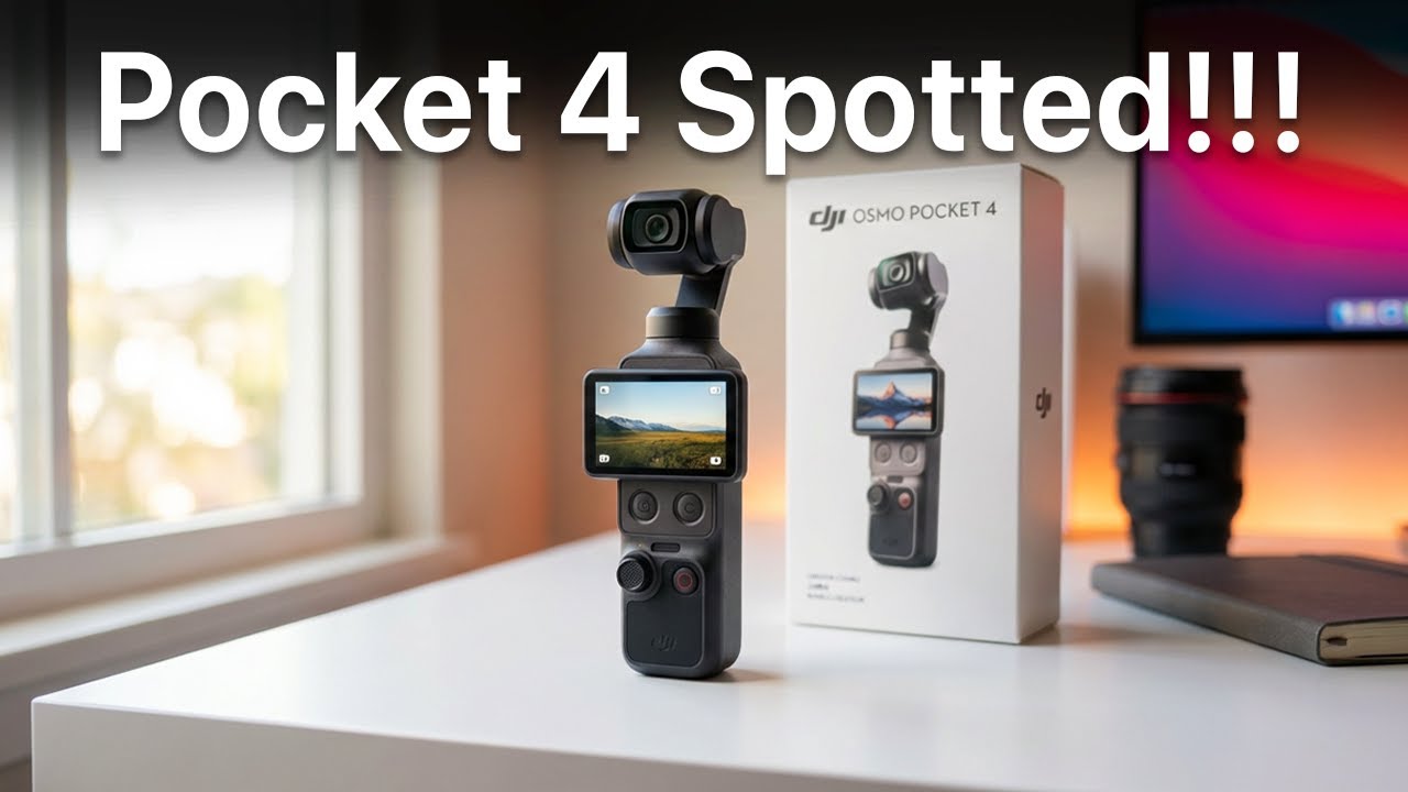 DJI Pocket 4: Взгляните на изменения.
