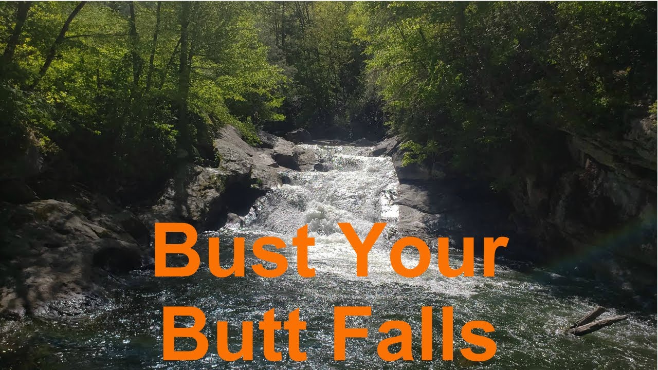 Bust Your Butt Falls, Nantahala National Forest, Highlands NC