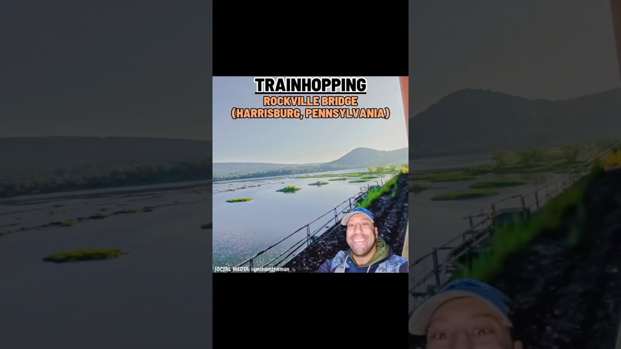 TRAINHOPPING CLIP: Rockville Bridge!