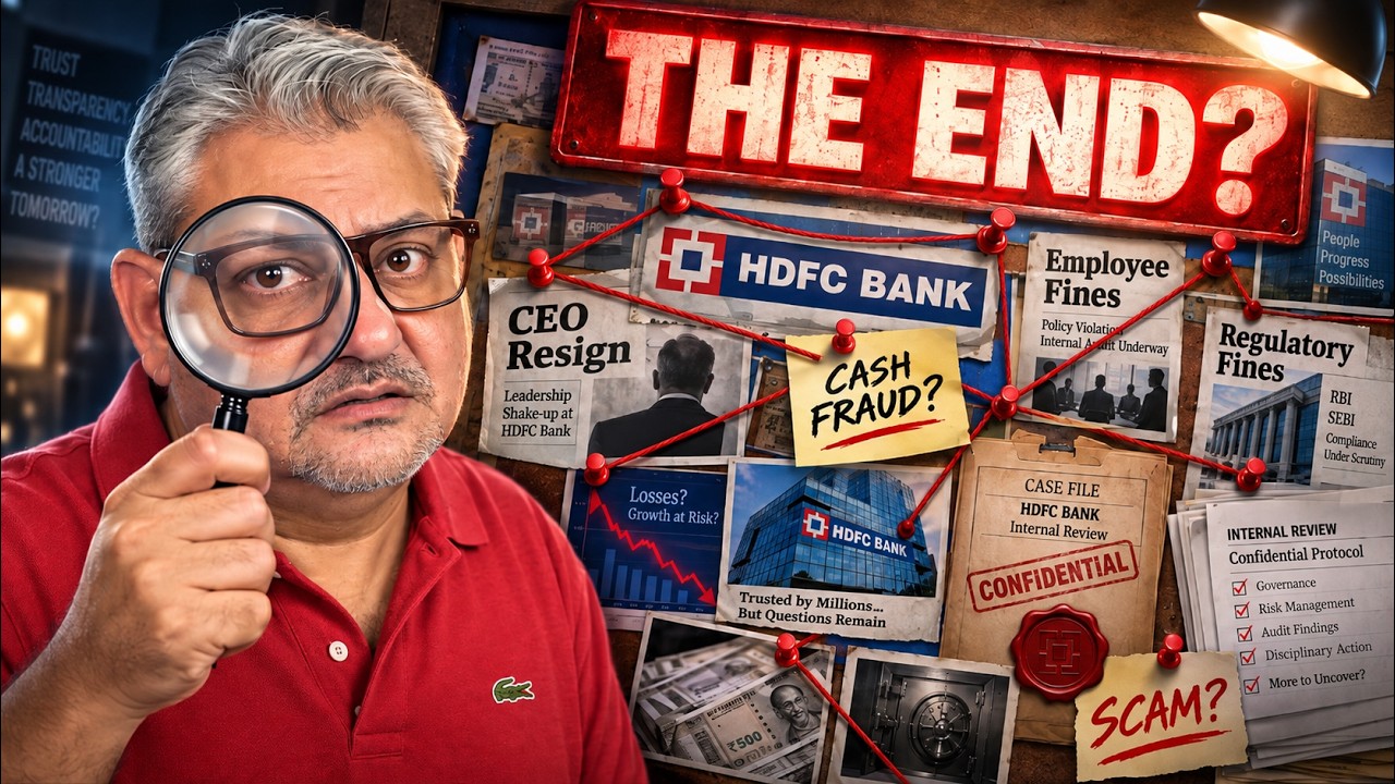 HDFC Bank At 30-Month Low: The Real Reason Behind The Fall | Buy or Sell?