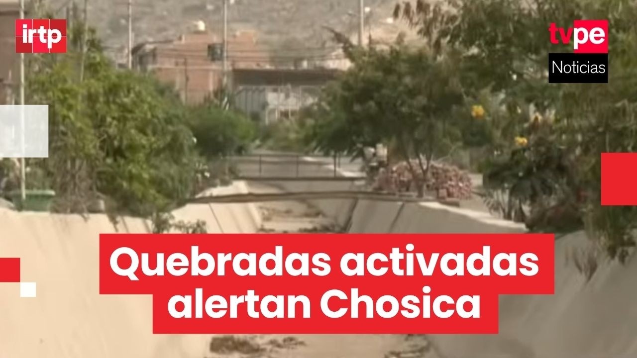 Activación de quebradas en Chosica genera alarma mientras vecinos refuerzan zonas de riesgo