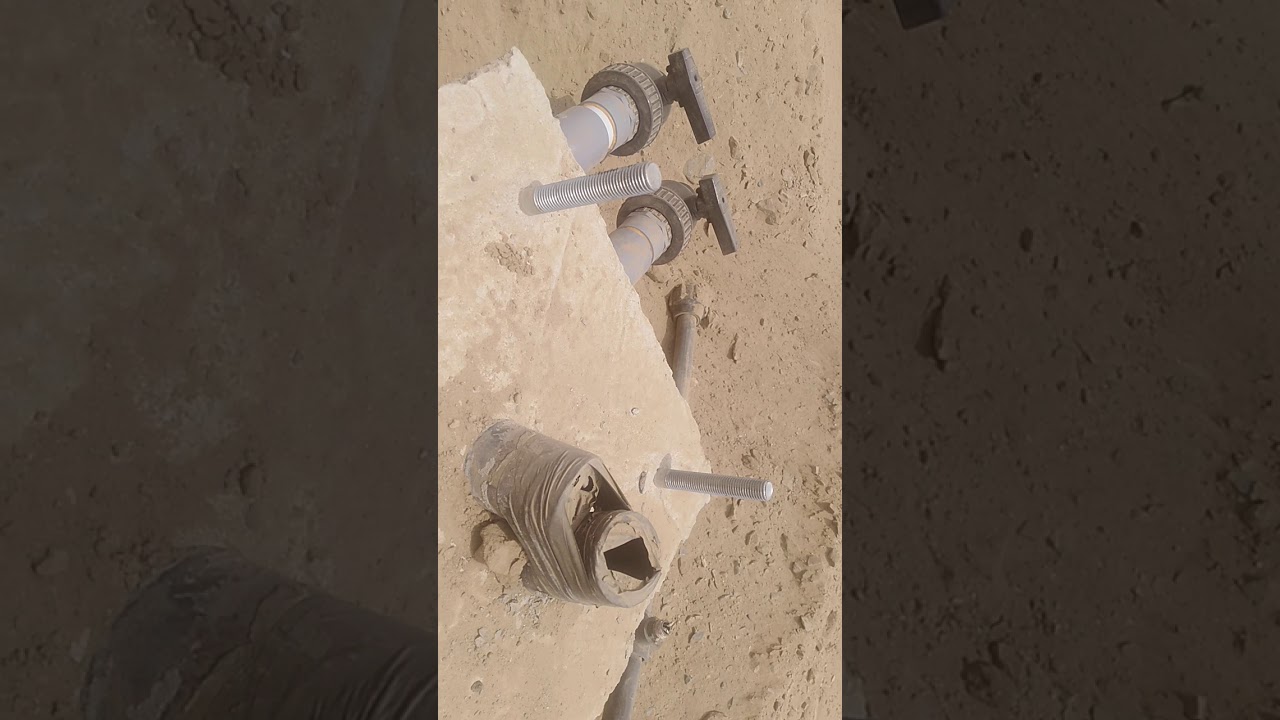 احلال وتجديد التربه قبل الزراعه  وطريقه تركيب قواعد اعمده الاناره