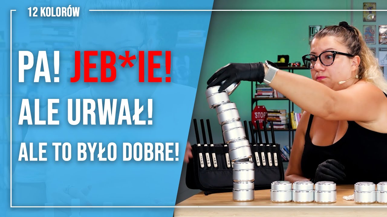 Edyta i ŻELOWA WIEŻA - Test 12 żeli budujących BeautiLux z AliExpress. [12K] #122