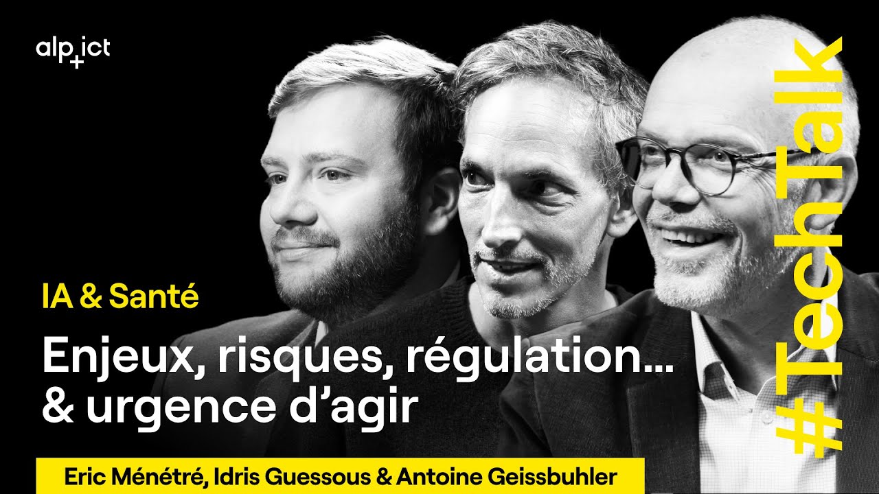 IA & Santé : enjeux, risques, régulation... & urgence d'agir | Campus Biotech Genève