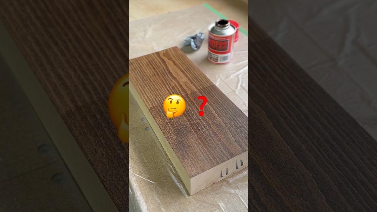 塗装で失敗する例を再現してみました。　#木工 #木工職人 #diy