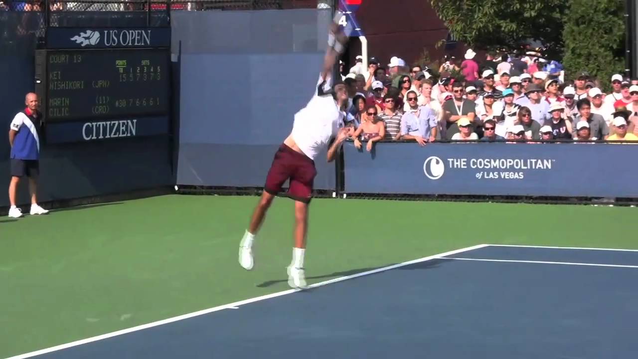 Nishikori vs Cilic - US Open 2010