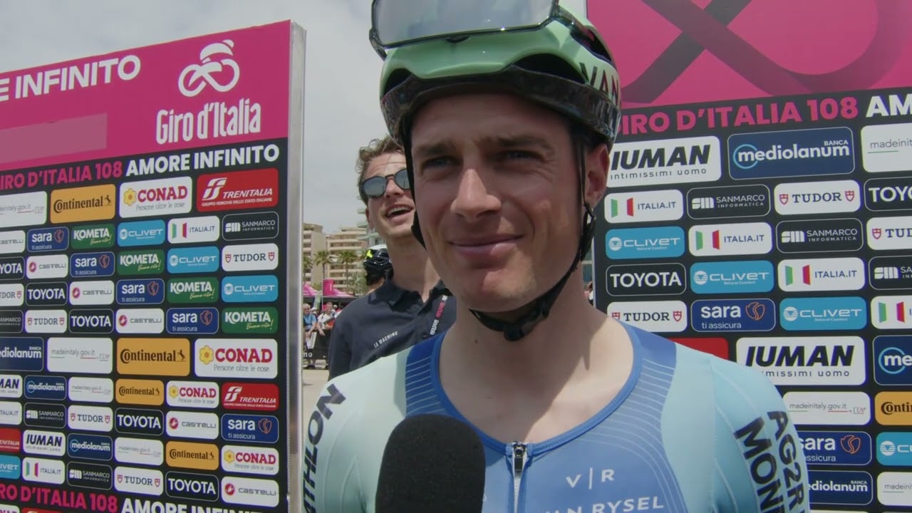 Nicolas Prodhomme - Interview au départ - Etape 3 - Giro d'Italia 2025