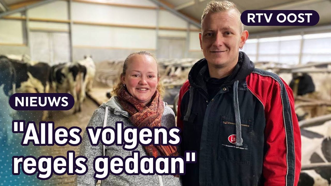 Boeren Jeroen en Alinda door milieuorganisatie voor rechter gesleept | RTV Oost