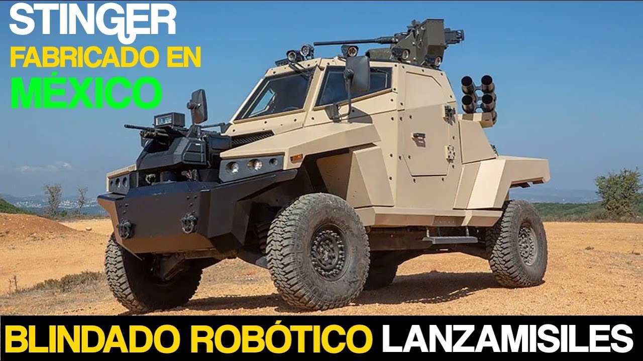 🔴 BLINDADO LANZAMISILES FABRICADO en MÉXICO 🔴 SOLUCIÓN para la LUCHA CONTRA EL N@RCO  HD