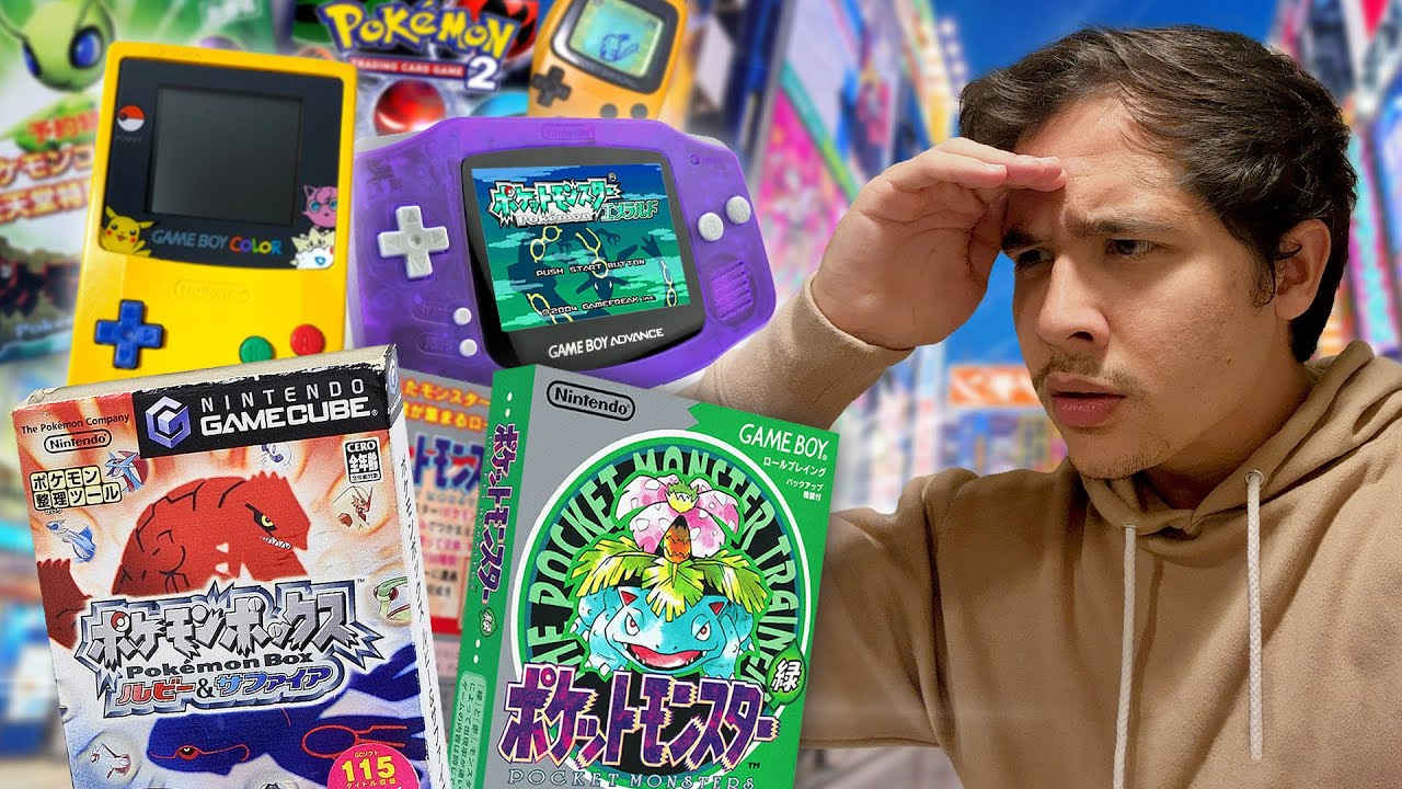 Rare Pokémon Retro Game Hunting in Japan