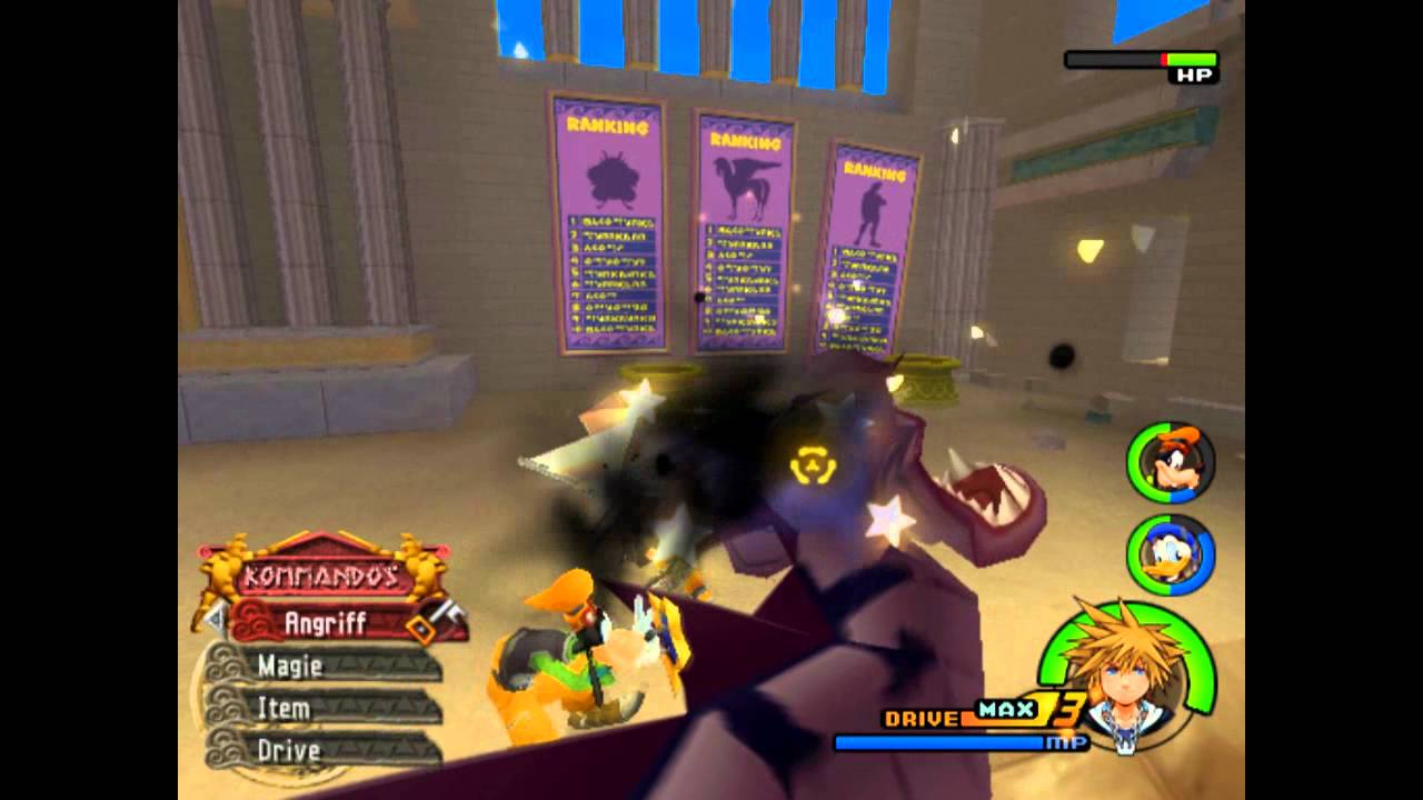 Kingdom Hearts 2 - Hydra [ Boss ]