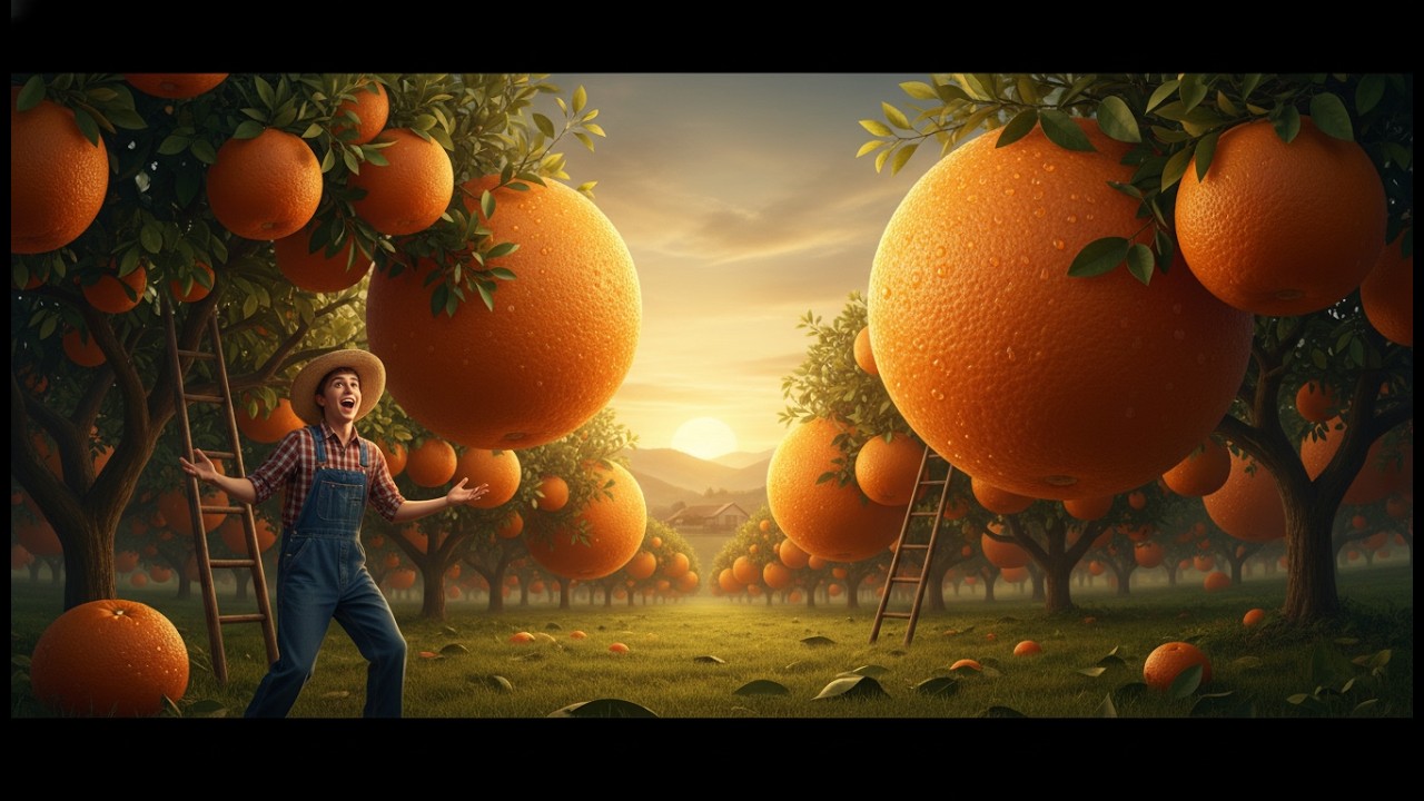 HOW Navel Oranges Are Grown in Australia | From Navel Orange Tree to Giant Harvest