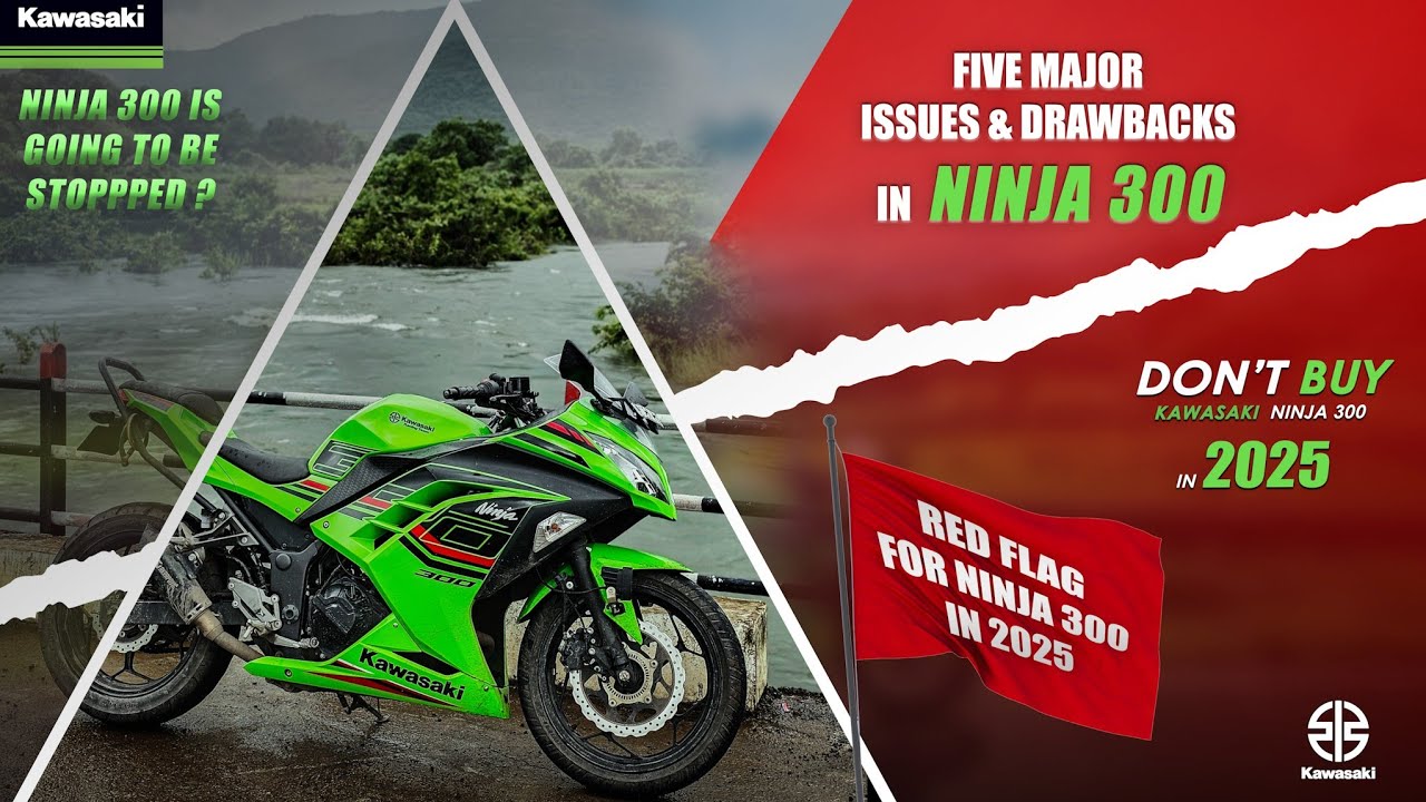 KAWASAKI Ninja 300 in 2025 ?😓BAD Decision | 5 reasons not to buy | Ninja 300-ஐ வாங்காதே | E-subs