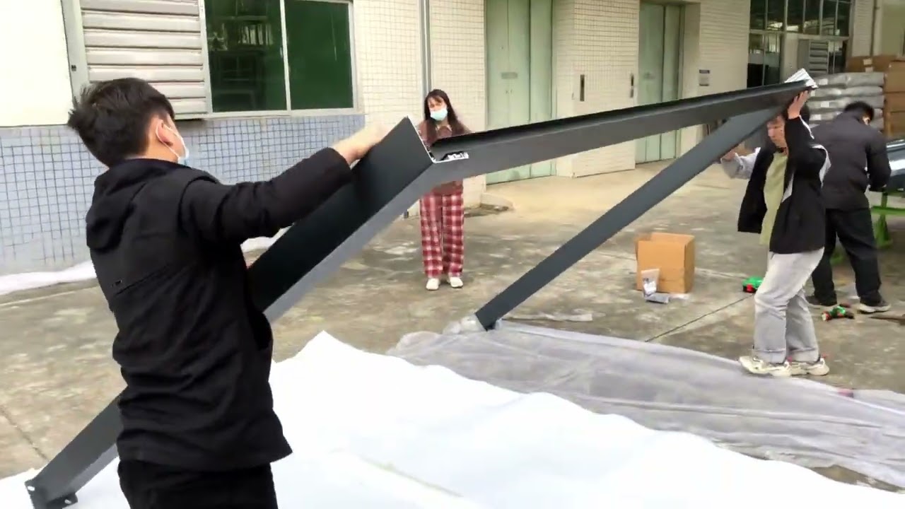 pergola IM15-M Installation Guide Chinese pergola manufacturer