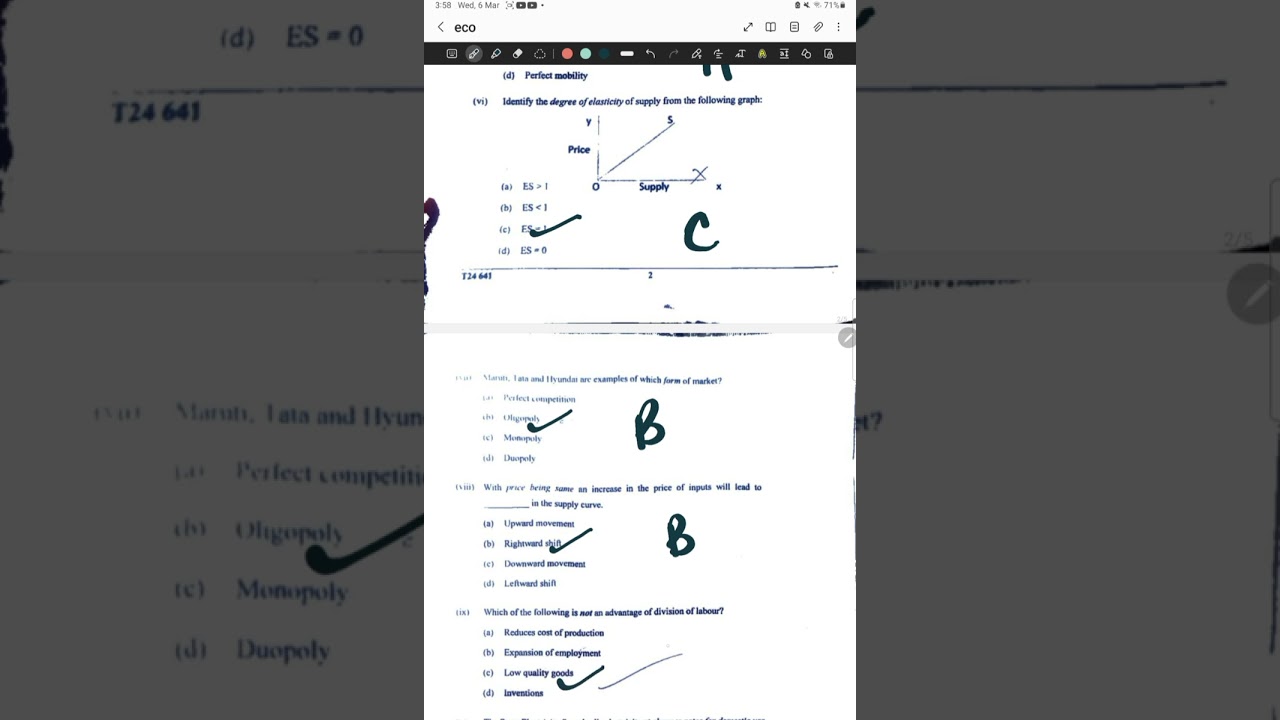 Solution Of Economics | ICSE Class 10 | @sirtarunrupani