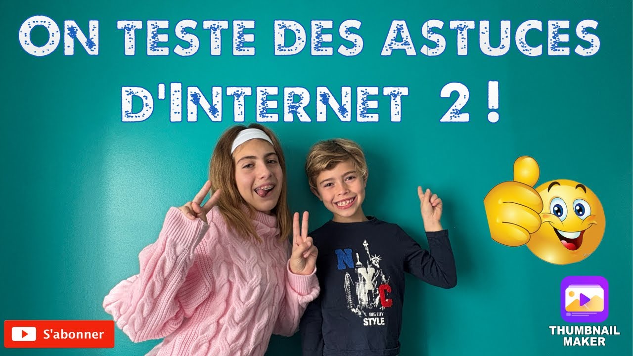 ON TESTE DES ASTUCES D'INTERNET 2 ! #astuce #humour #astuces #test