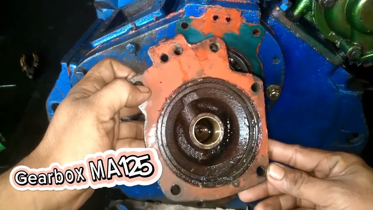 cara pasang ring patah, gearbox Ma125