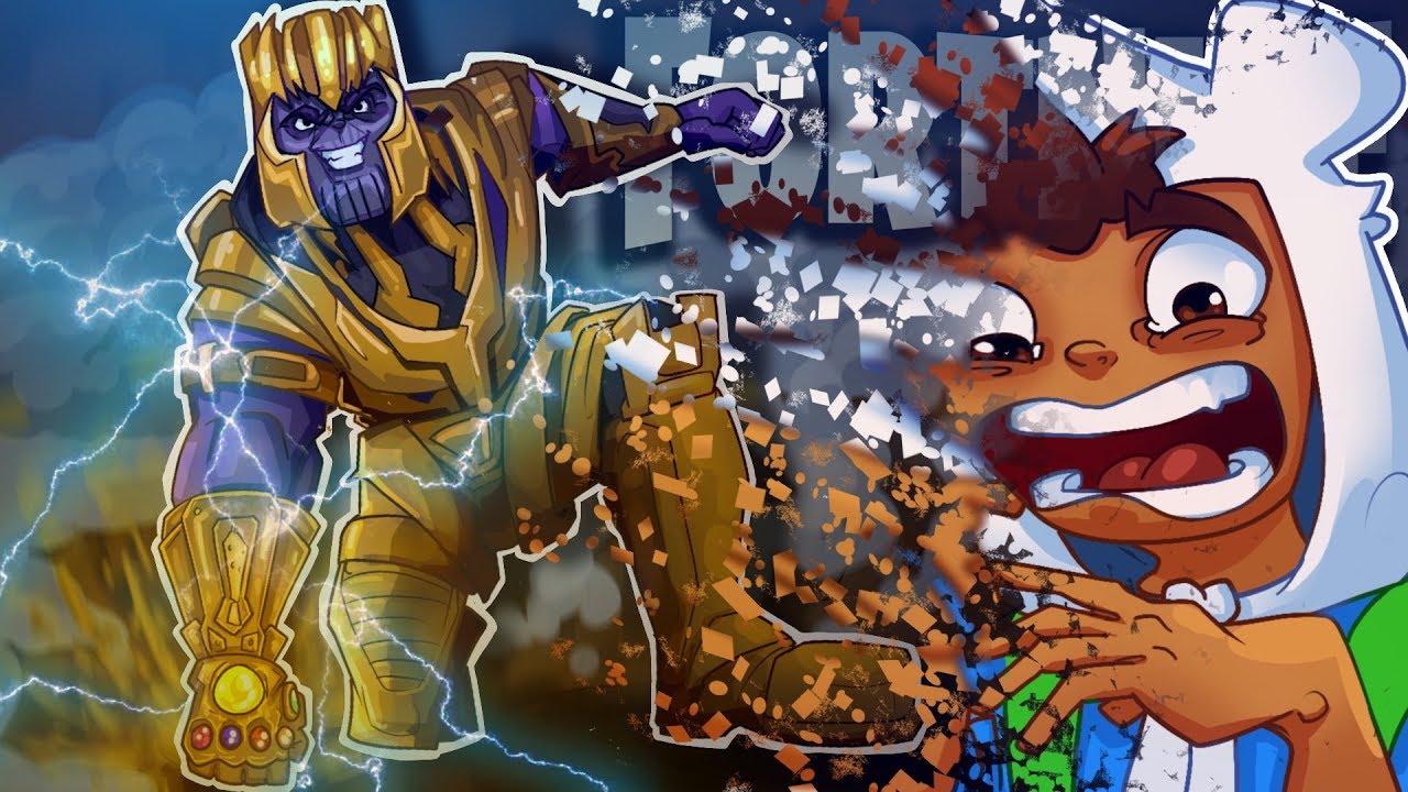 TILTED TOWERS DESTROYED BY THANOS! - Fortnite: Battle Royale