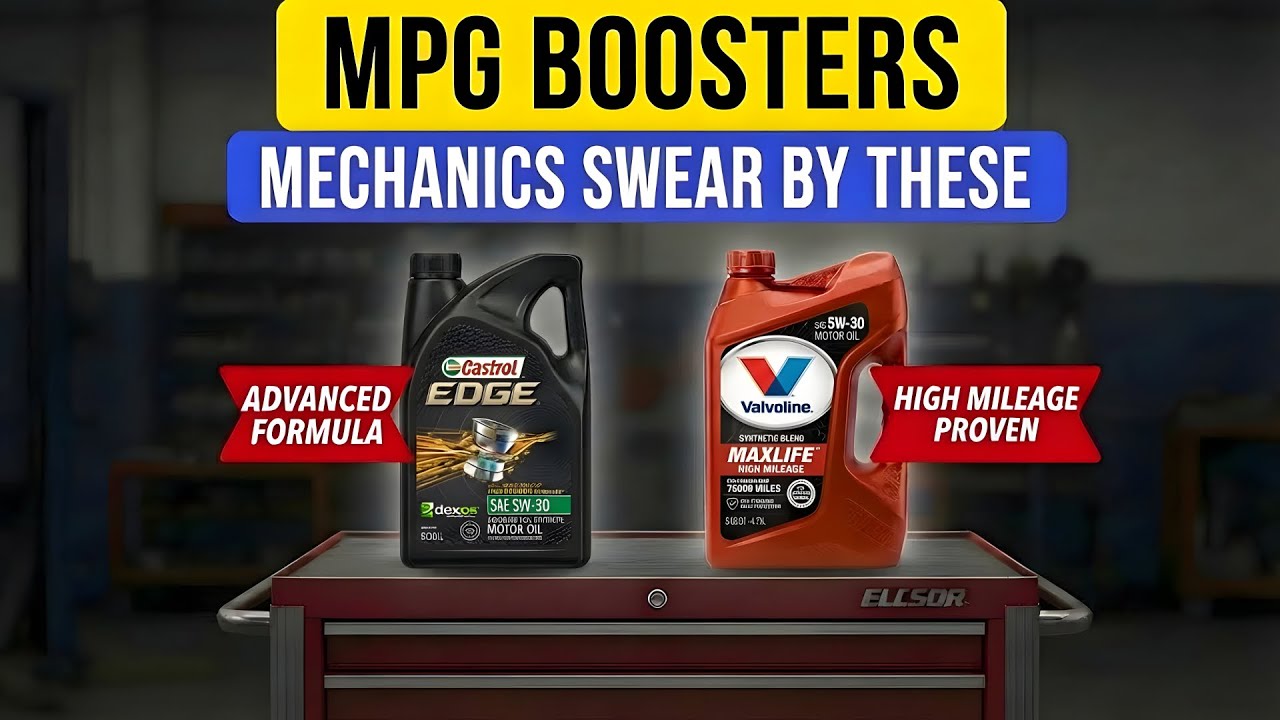 8 Motor Oil Brands That Are BOOSTING Your MPG (Mechanics Swear By Them)