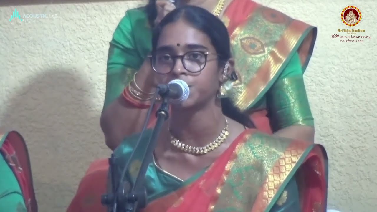 SHRI VISHNU MANDIRAM BHAJANAM GROUP PERFORM ON SAMPROKSHANA DAY 3