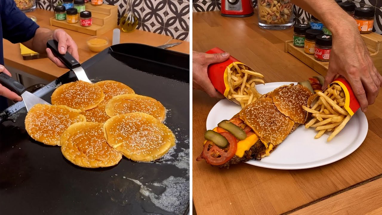 Can we turn a burger into a burrito?