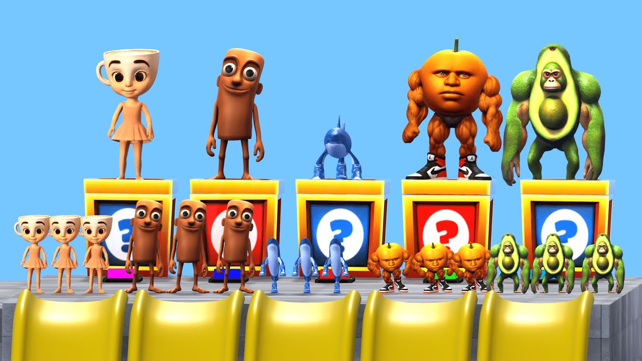 3D Funny Animal Game Video #brainrot  #cartoon #Capichunno   #sahur   #animals3d  #funny3danimals
