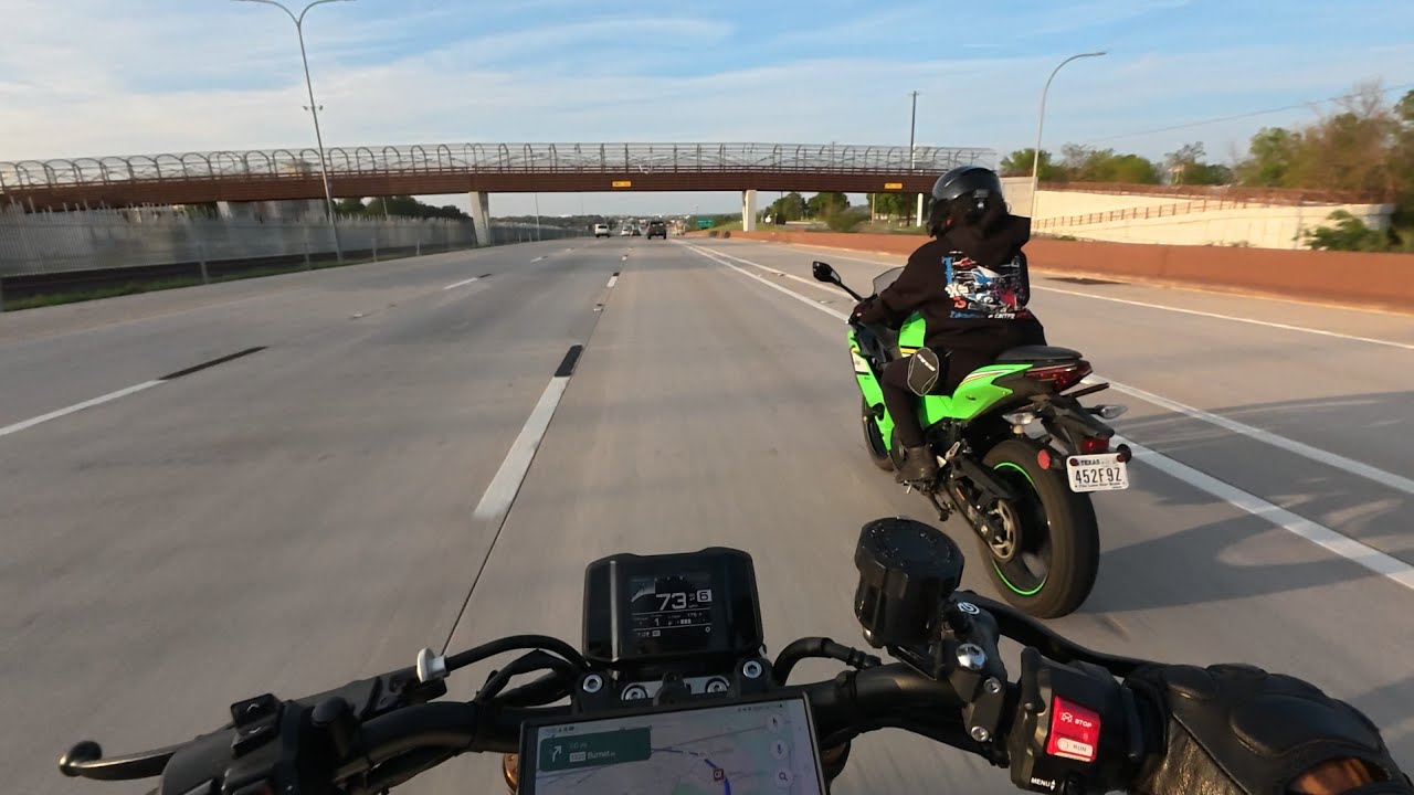 Sunset Cruise Through Austin During MotoGP Weekend | Pure Motorcycle Vibes | FOV/ASMR [4K]