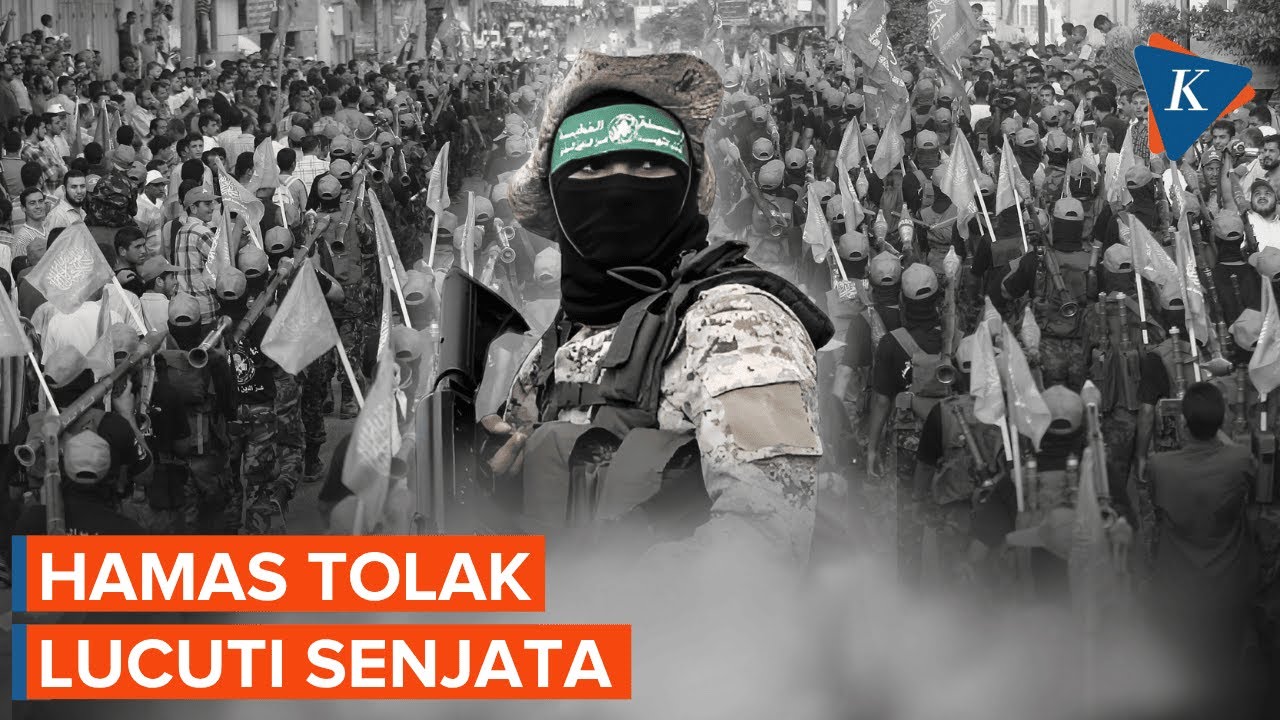 Hamas Tolak Menyerah, Enggan Lucuti Senjata Sebelum Palestina Berdiri