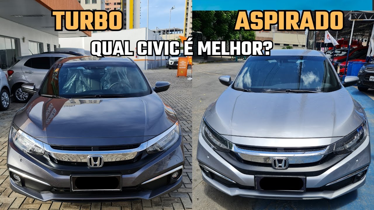Civic Turbo vs Aspirado: Qual Vale Mais a Pena?