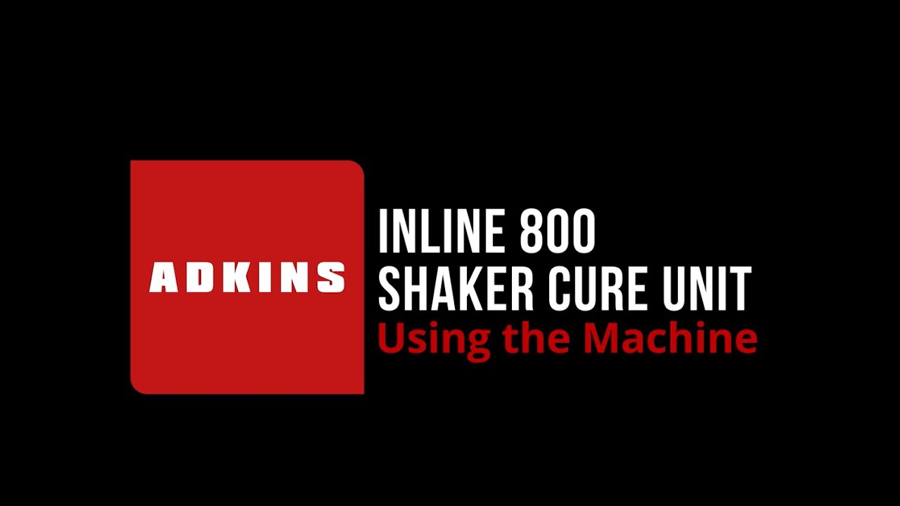 Adkins DTF Inline 800 - Using The Machine