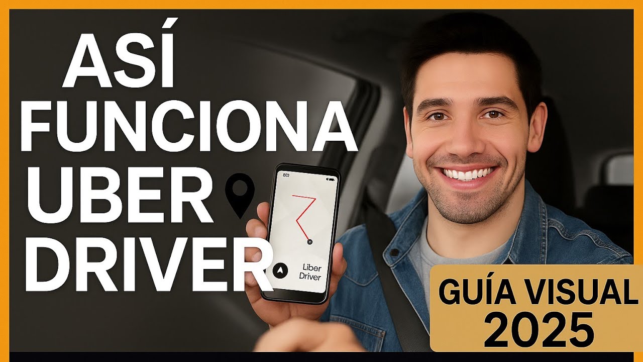 UBER DRIVER 🚘 Cómo FUNCIONA la App en tu Primer Viaje | Guía Completa 2025