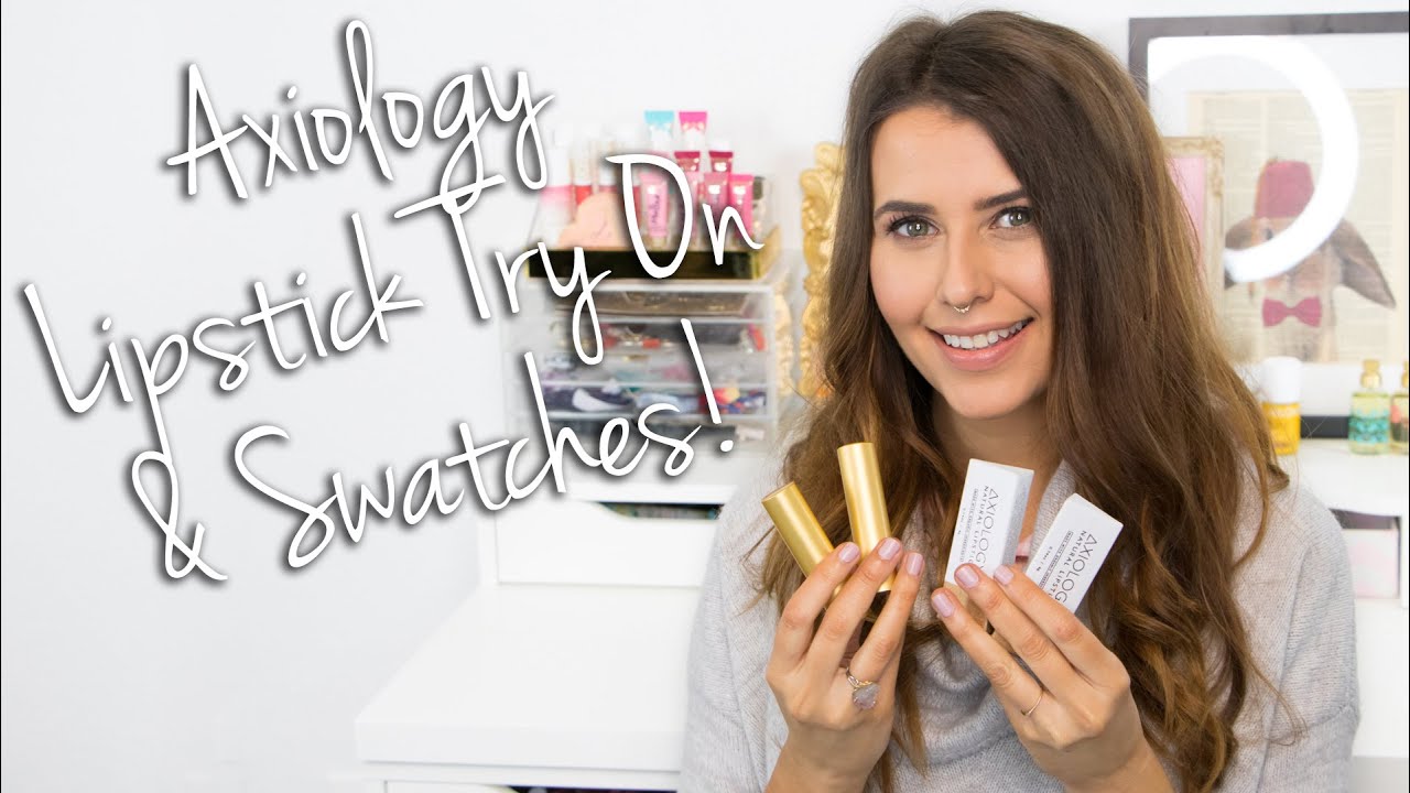 Axiology Lipstick Swatches & Try-On (Cruelty Free & Vegan!) - Logical Harmony