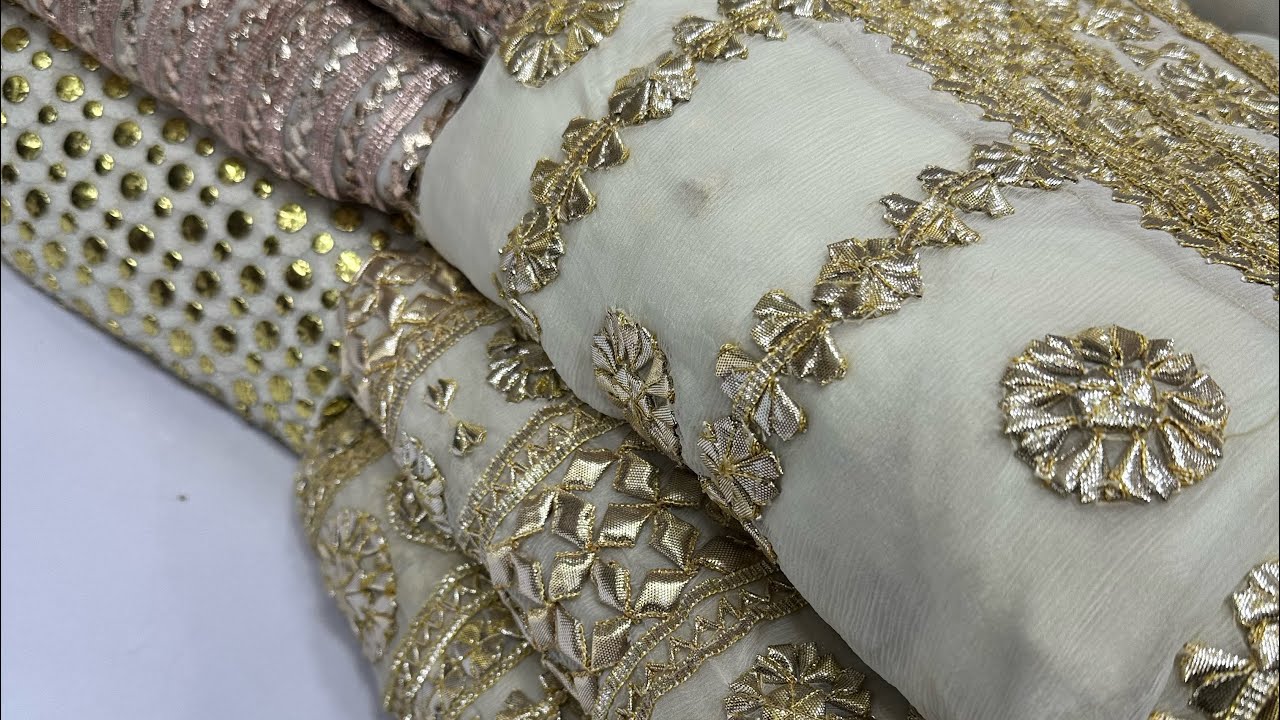 Premium Gotta Shawl for wedding Affordable Luxury 