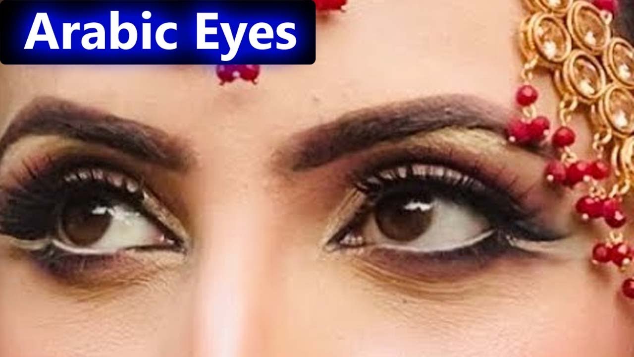 Arabic Eyes |Golden Arabian Inspired Eye makeup tutorial |